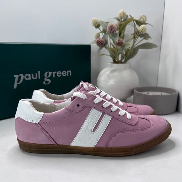 Paul Green Tilly Retro Sneaker Babe White Combo Women's US 10 NWB - Picture 5 of 10